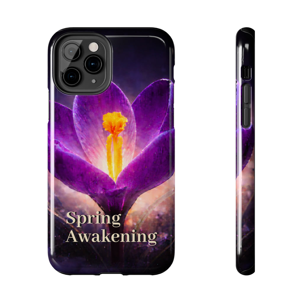 Spring Awakening Phone Case | Crocus Bloom Design | RoseStone