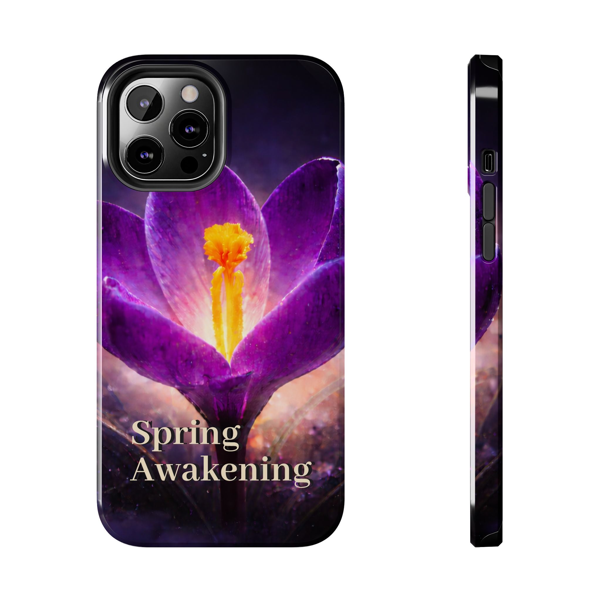 Spring Awakening Phone Case | Crocus Bloom Design | RoseStone