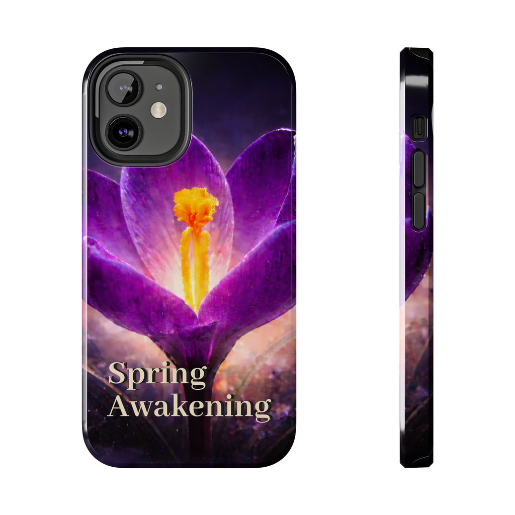 Spring Awakening Phone Case | Crocus Bloom Design | RoseStone